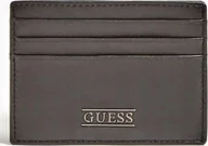 Etui na dokumenty i karty - Guess, New Boston, Leather Card Holder, Black, For Men For Men - miniaturka - grafika 1