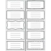 Etykiety samoprzylepne i bloki etykiet - Beniamin Naklejki na zeszyty pasek Unisex - miniaturka - grafika 1