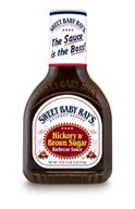 Majonezy i dressingi - Sweet Baby Ray's Sos Barbecue o smaku dymu z drzewa hikory i brązowego cukru 510g - miniaturka - grafika 1