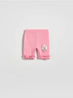 Spodnie i spodenki dla dziewczynek - Reserved - Szorty Koci Domek Gabi - różowy - miniaturka - grafika 1