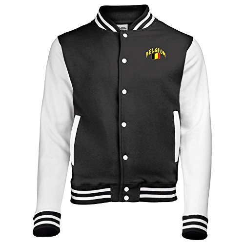 Supportershop Belgia kurtka chłopięca Czarny M