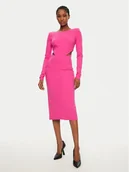 Sukienki - Patrizia Pepe Sukienka koktajlowa 8A1454/J129-R846 Różowy Slim Fit - miniaturka - grafika 1