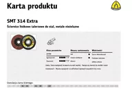 Materiały ścierne - Klingspor Ściernica listk.talerz.wyp.12st.smt314 fi 125/22 gr.40 szt.1(45420a) KL322815 - miniaturka - grafika 1