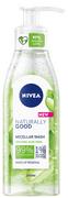 Żele do mycia twarzy - NIVEA Naturally Good Micelarny Żel z Organicznym Aloesem 140 ml - miniaturka - grafika 1