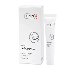 Ziaja Med Kuracja skóry wokół oczu (kuracja drenująca) - Żel pod oczy przeciw obrzękom 15ml - Kosmetyki pod oczy - miniaturka - grafika 1