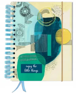 Bullet journal 180 stron notatnik pamiętnik A5+ kropki gumka - Notesy i bloczki - miniaturka - grafika 1