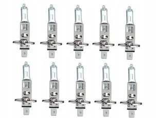 ŻARÓWKI H1 12V 55W ŻARÓWKA BIAŁA ZESTAW 10szt. - Żarówki samochodowe - miniaturka - grafika 1