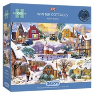 Puzzle - G3 Puzzle 1000 Zima na wsi Nowa - miniaturka - grafika 1