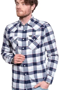 Lee Lee Western Shirt Blueprint L643Nvlh-M - Koszule męskie - miniaturka - grafika 1