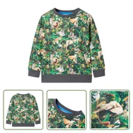 Bluzy dla dziewczynek - Bluza dziecięca - stary morski - 128 - Bluza Dla Dziecka - miniaturka - grafika 1