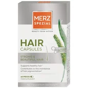 Włosy, skóra, paznokcie - Merz Spezial Hair Capsules, 60 kapsułek - miniaturka - grafika 1
