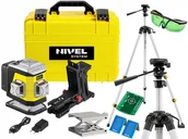 Poziomice laserowe - Laser krzyżowy Nivel System CL3B + statyw korbowy SJJM1-EX - NOWOŚĆ !!! NIEBIESKA wiązka lasera !! - miniaturka - grafika 1