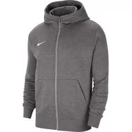 Odzież sportowa dziecięca - Bluza sportowa dla dzieci Nike Park 20 Fleece Full-Zip Hoodie szara - miniaturka - grafika 1