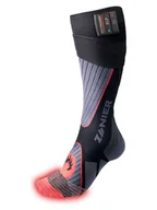 Skarpetki męskie - Zanier Skarpety narciarskie w kolorze czarno-szaro-czerwonym - miniaturka - grafika 1