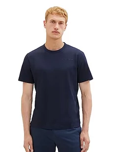 TOM TAILOR T-shirt męski, 10668 - Sky Captain Blue, M - Koszulki męskie - miniaturka - grafika 1