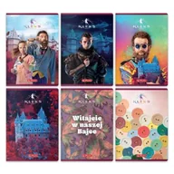 Szkolne artykuły papiernicze - Zeszyt A5/60K kratka Kleks (5zt) - HERLITZ - miniaturka - grafika 1