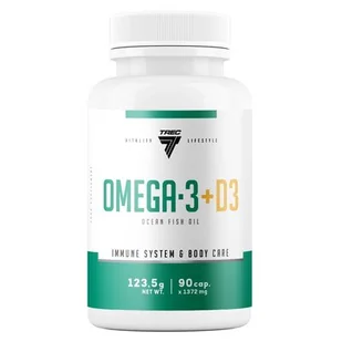 Trec OMEGA 3 + D3 E111-314B3 - Witaminy i minerały dla sportowców - miniaturka - grafika 1