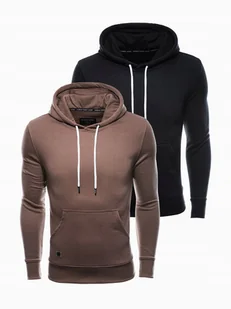 Zestaw bluz męskich z kapturem BASIC 2-pak mix V5 Z35 XXL - Bluzy męskie - miniaturka - grafika 1