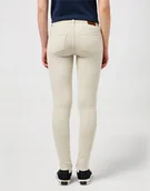 Spodnie damskie - WRANGLER SKINNY VINTAGE WHITE 112352336 29/32 - miniaturka - grafika 1