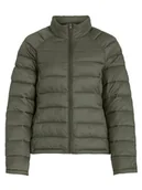 Kurtki damskie - Vila Kurtka pikowana w kolorze khaki - miniaturka - grafika 1