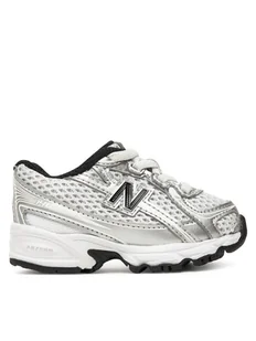 New Balance Sneakersy IZ740NW Szary - Buty dla dziewczynek - miniaturka - grafika 1