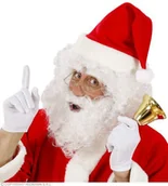 Dodatki do strojów karnawałowych - Widmann Andreas 1530b Święty Mikołaj peruka i lockiger trymer do brwi, biała 1530B - miniaturka - grafika 1