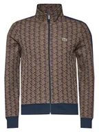 Bluzy męskie - Lacoste Bluza SH1368 Brązowy Regular Fit - miniaturka - grafika 1