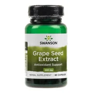 Suplementy naturalne - SWANSON Grapeseed extract 60 kaps - miniaturka - grafika 1