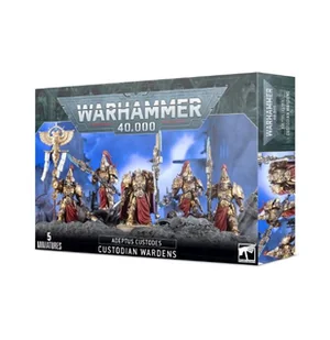 Warhammer 40.000: Adeptus Custodes       Custodian Wardens - Figurki dla dzieci - miniaturka - grafika 1