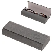 Akcesoria do okularów - Etui okularowe na magnes ET-123 szare - miniaturka - grafika 1