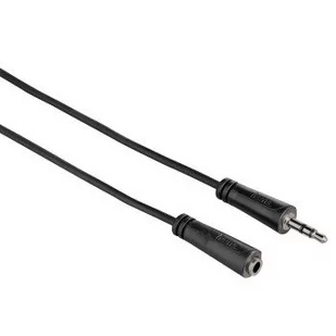 Hama Wtyczka kątowa typu jack 122314 MM verl3,5 mm 3,0 m 1S kolor: czarny 00122314 - Kable - miniaturka - grafika 2