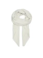 Apaszki i szaliki damskie - Calvin Klein Chusta Large Monogram K60K611740 Écru - miniaturka - grafika 1