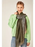 Apaszki i szaliki damskie - Lucky Bees Szal w kolorze brązowo-beżowym - 180 x 90 cm - miniaturka - grafika 1