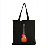 Torby i wózki na zakupy - Eko TORBA Shopper Na ramię Muzyka Nuty Gitara #4 - miniaturka - grafika 1