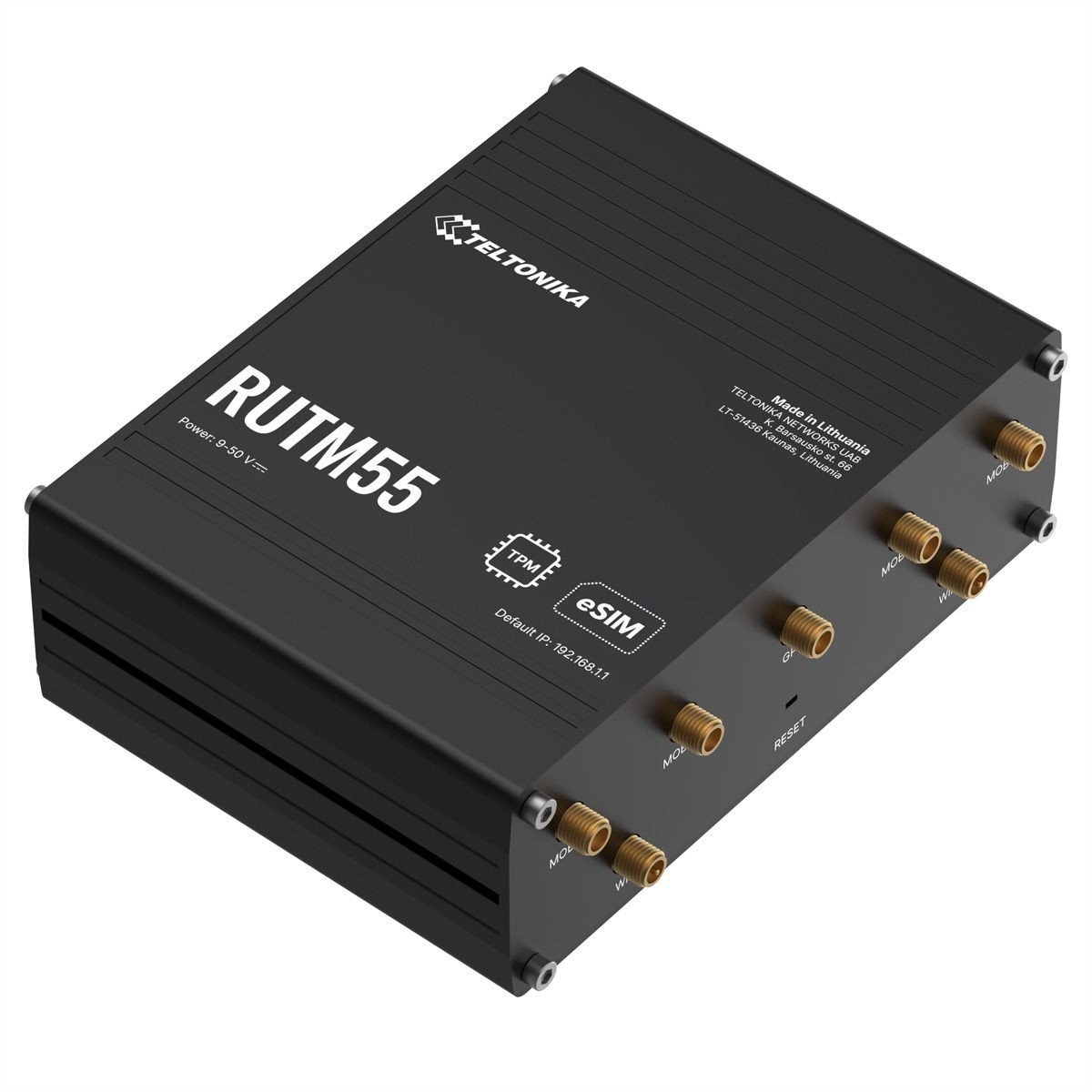 TELTONIKA NETWORKS RUTM55 5G Industrial Router