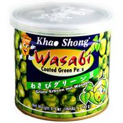 Kuchnie świata - Khao Shong Prażony zielony groszek z wasabi 140g - Khao Shong 1385-uniw - miniaturka - grafika 1