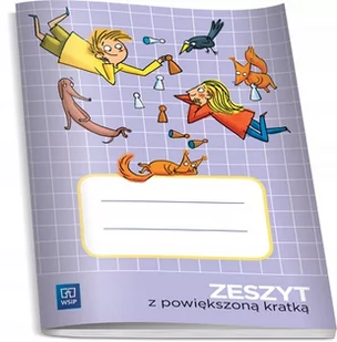 WSiP Materiały pomocnicze. Zeszyt z powiększoną kratką. Klasa 1-3. Dla ucznia - szkoła podstawowa - Wydawnictwa Szkolne i Pedagogiczne - Zeszyty szkolne - miniaturka - grafika 2