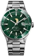Zegarki męskie - Zegarek Ball DM3130B-S13J-GR Roadmaster Challenger Moonphase (40mm) - miniaturka - grafika 1
