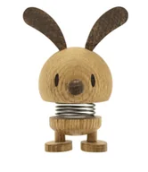 Figurki dekoracyjne - Figurka Hoptimist Bunny S dąb 26983 - miniaturka - grafika 1