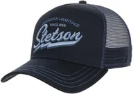 Czapki i chusty sportowe męskie - Czapka Trucker Since 1865 by Stetson, ciemnoniebieski, One Size Small - miniaturka - grafika 1