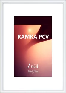Ramka 15x21 (A5) PCV biała (RA19) - Ramki na zdjęcia - miniaturka - grafika 1