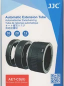 Tulejki, adaptery, redukcje do aparatów - Zestaw pierścieni macro JJC AET II do Canon EF/EF-S z przeniesieniem automatyki - miniaturka - grafika 1