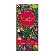 Czekolada - CHOCOLATE AND LOVE CZEKOLADA SZWAJCARSKA GORZKA 80 % PANAMA FAIR TRADE BIO 80 g - CHOCOLATE AND LOVE BP-5060270121855 - miniaturka - grafika 1