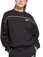 Bluzy damskie - Reebok Damska bluza z okrągłym dekoltem - miniaturka - grafika 1
