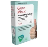 Witaminy i minerały - GLUCO MINUS powered by Belinal, 30 kapsułek - miniaturka - grafika 1