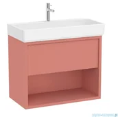 Szafki łazienkowe - Roca Tura Unik zestaw szafka z umywalką 80x43x60 TERAKOTA A852030560 - miniaturka - grafika 1