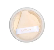 Pudry do twarzy - Gosh Bake'n Set Powder sypki puder utrwalający z trójkątnym puszkiem Soft Yellow 002 15g - miniaturka - grafika 1