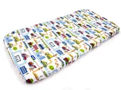 Prześcieradła dla dzieci - PRZEŚCIERADŁO 80x200 cm Z GUMKĄ DO ŁÓŻKA BAWEŁNA Kerstin - miniaturka - grafika 1