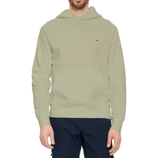Bluza męska Tommy Hilfiger FLAG LOGO HOODY CLASSIC KHAKHIMW0MW34266RBL L - Bluzy męskie - miniaturka - grafika 1