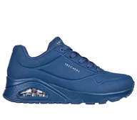 Sneakersy damskie - Sneakersy damskie Skechers Uno-Stand On Air buty sportowe skórzane modne - miniaturka - grafika 1